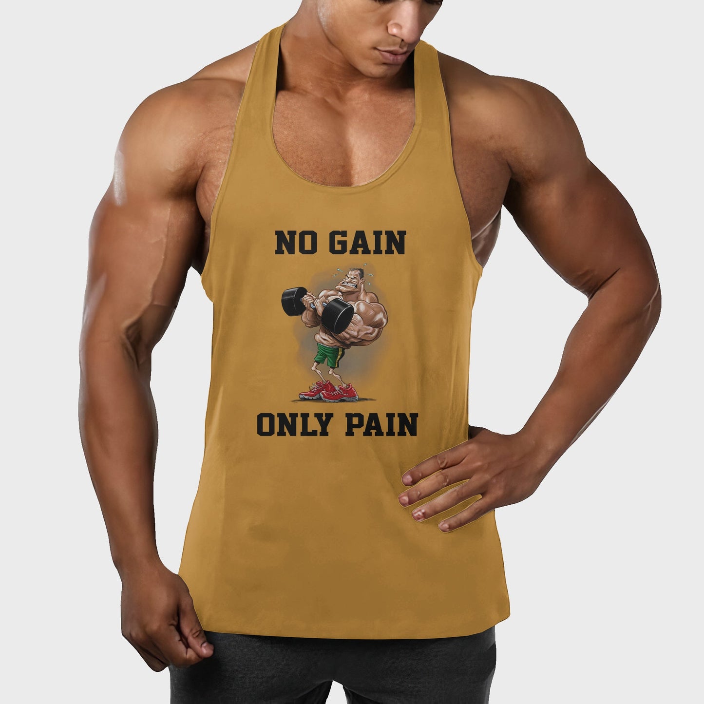 Customizable Bodybuilding Racerback Tank Top- AA03998