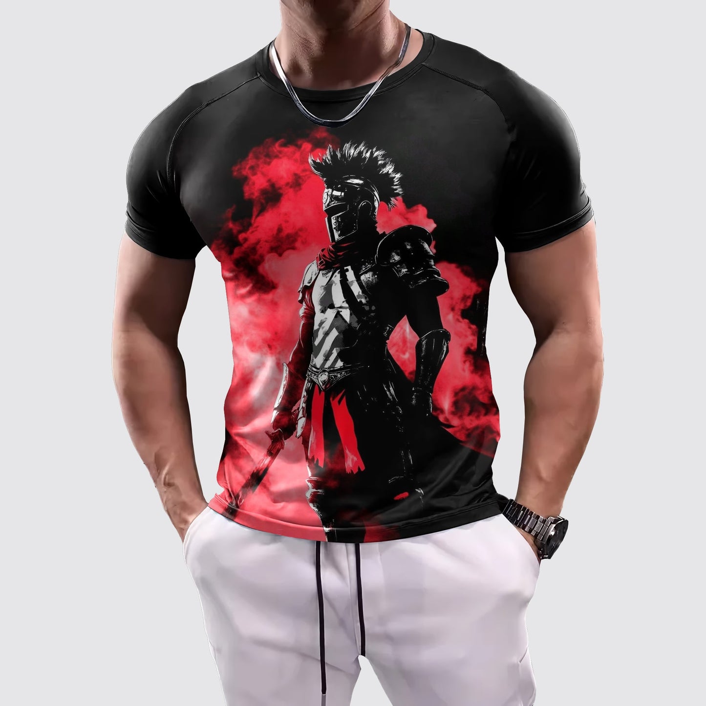 Warrior 3D Tight-Fitting Tee- AA05926