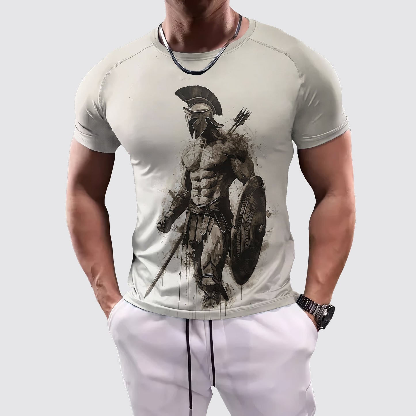Warrior 3D Tight-Fitting Tee- AA05942