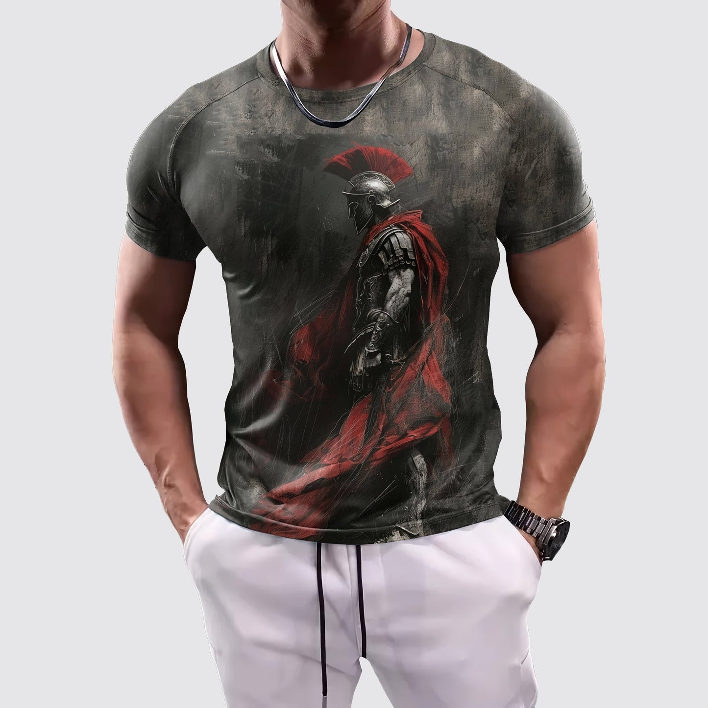 Warrior 3D Tight-Fitting Tee- AA05949