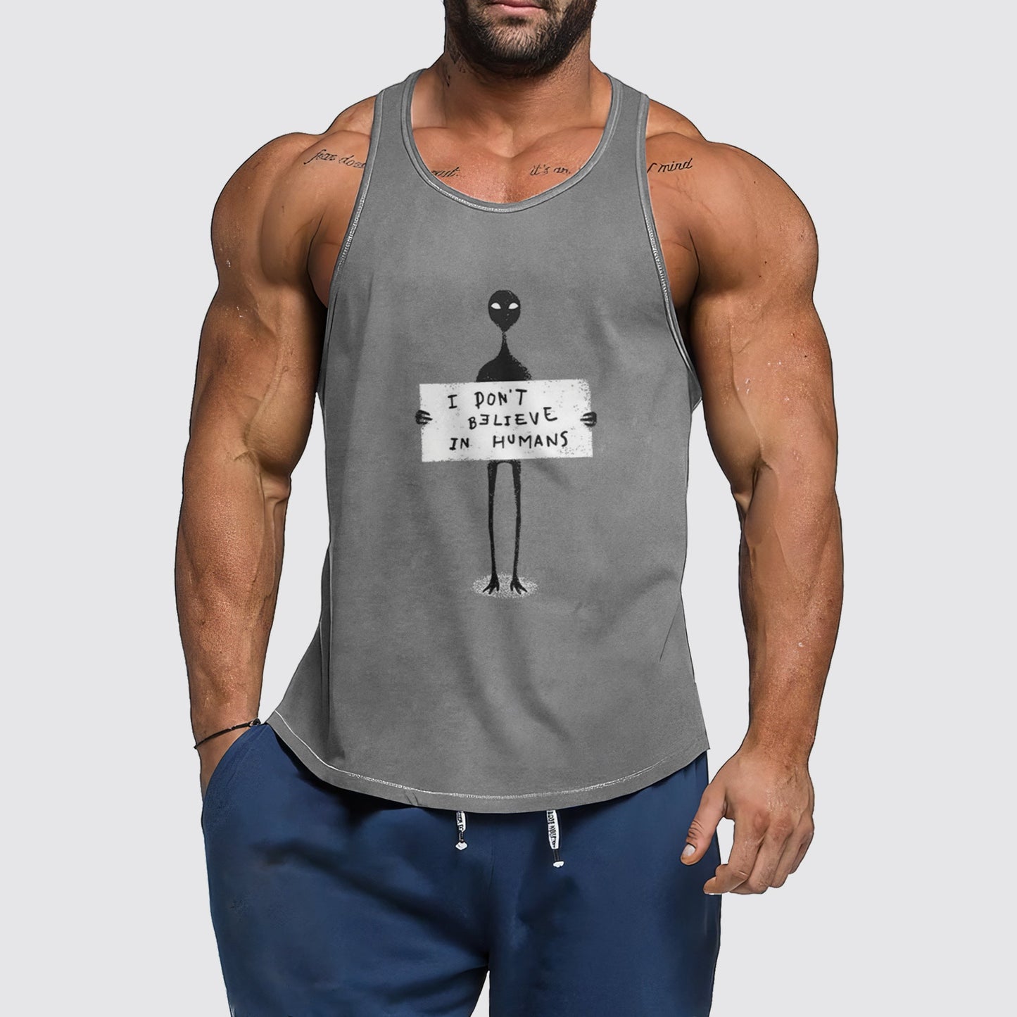 Funny Meme Tank Top- AA06344