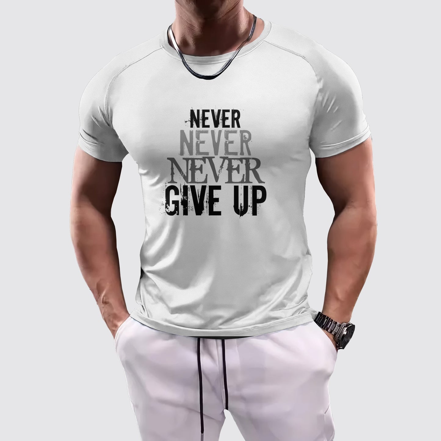Elevate Your Performance: Tight-Fitting Tee- AA06469