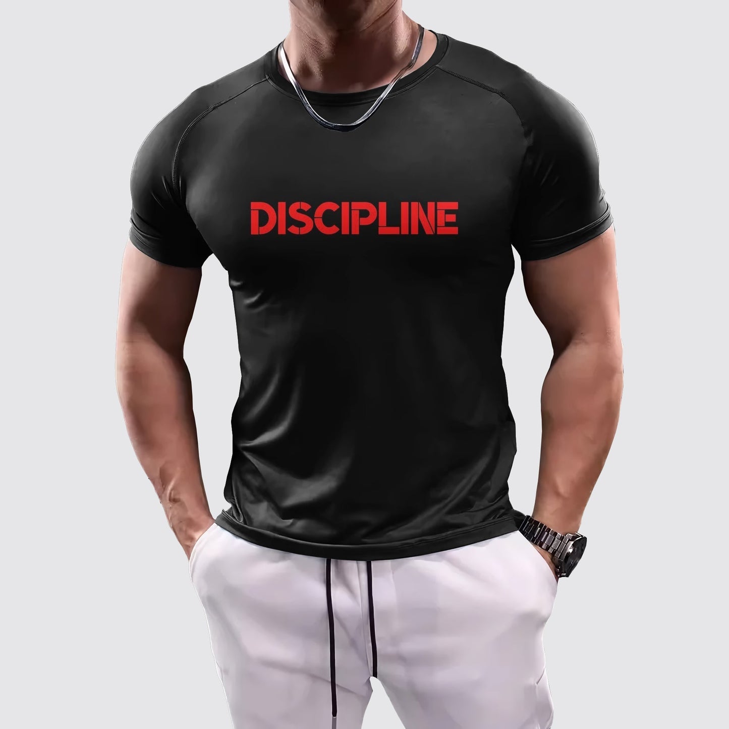 Elevate Your Performance: Tight-Fitting Tee- AA06473