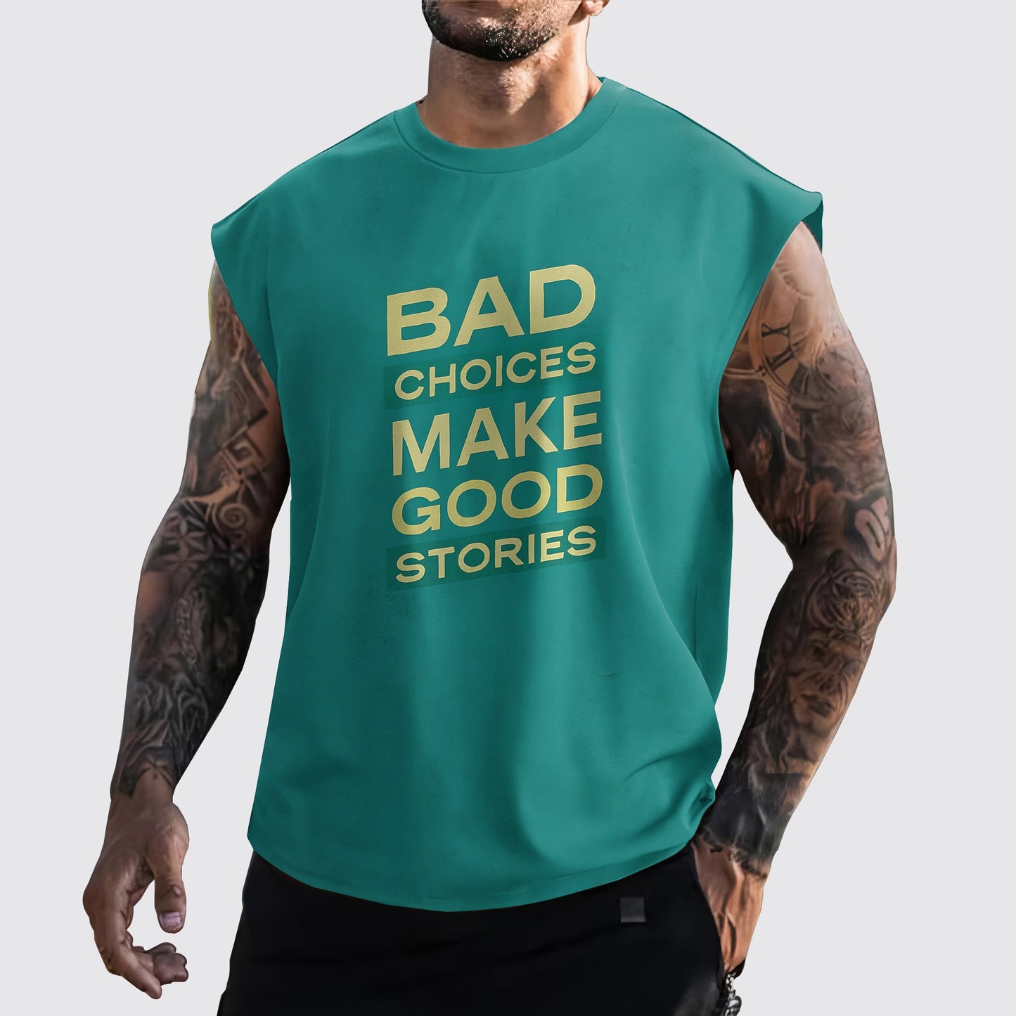MuscleMax Cut-Off Tank- AA07244