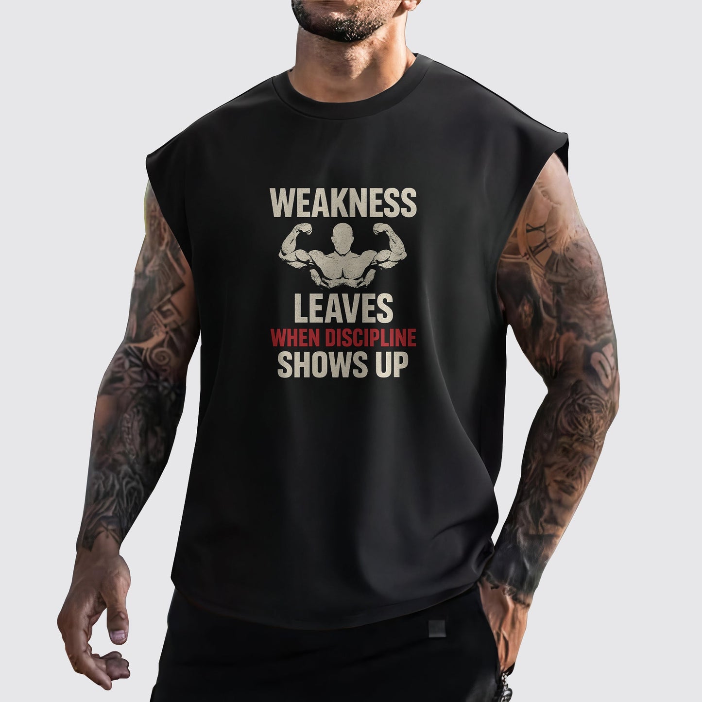 MuscleMax Cut-Off Tank- AA07282
