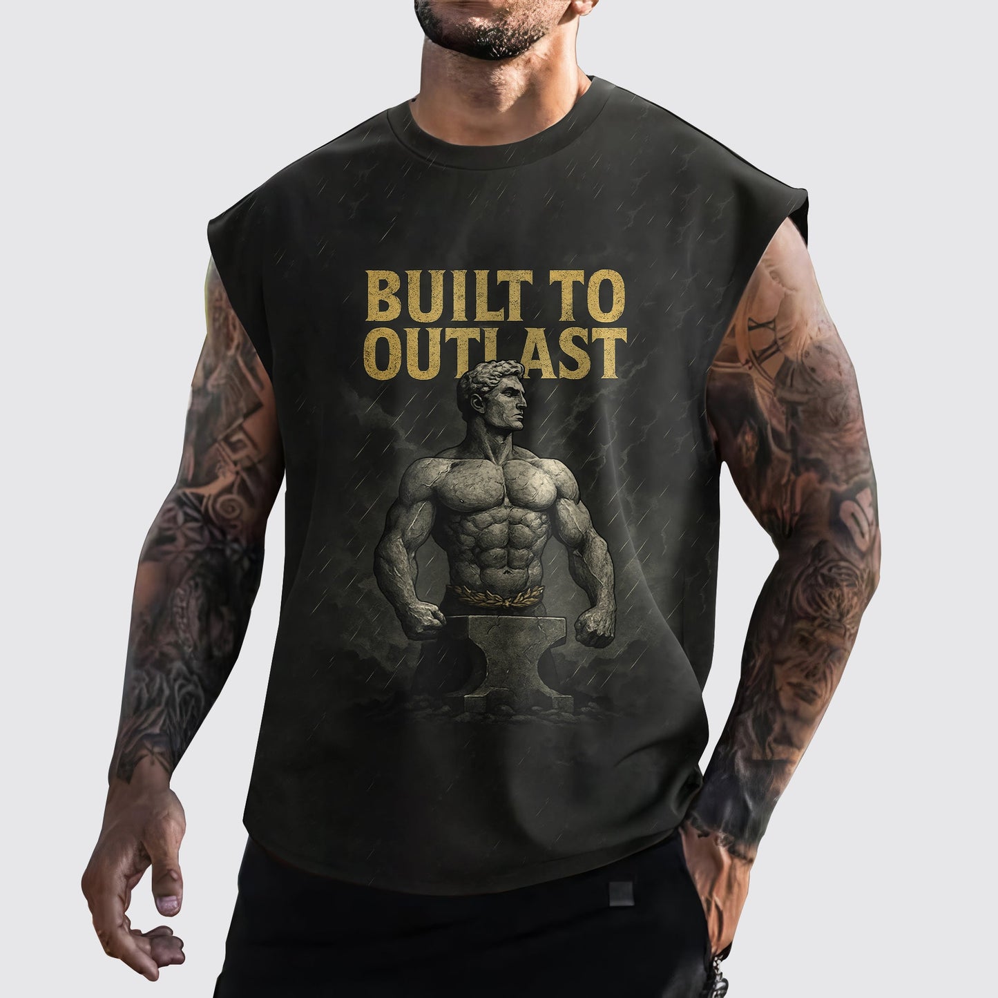 MuscleMax Cut-Off Tank- AA07299