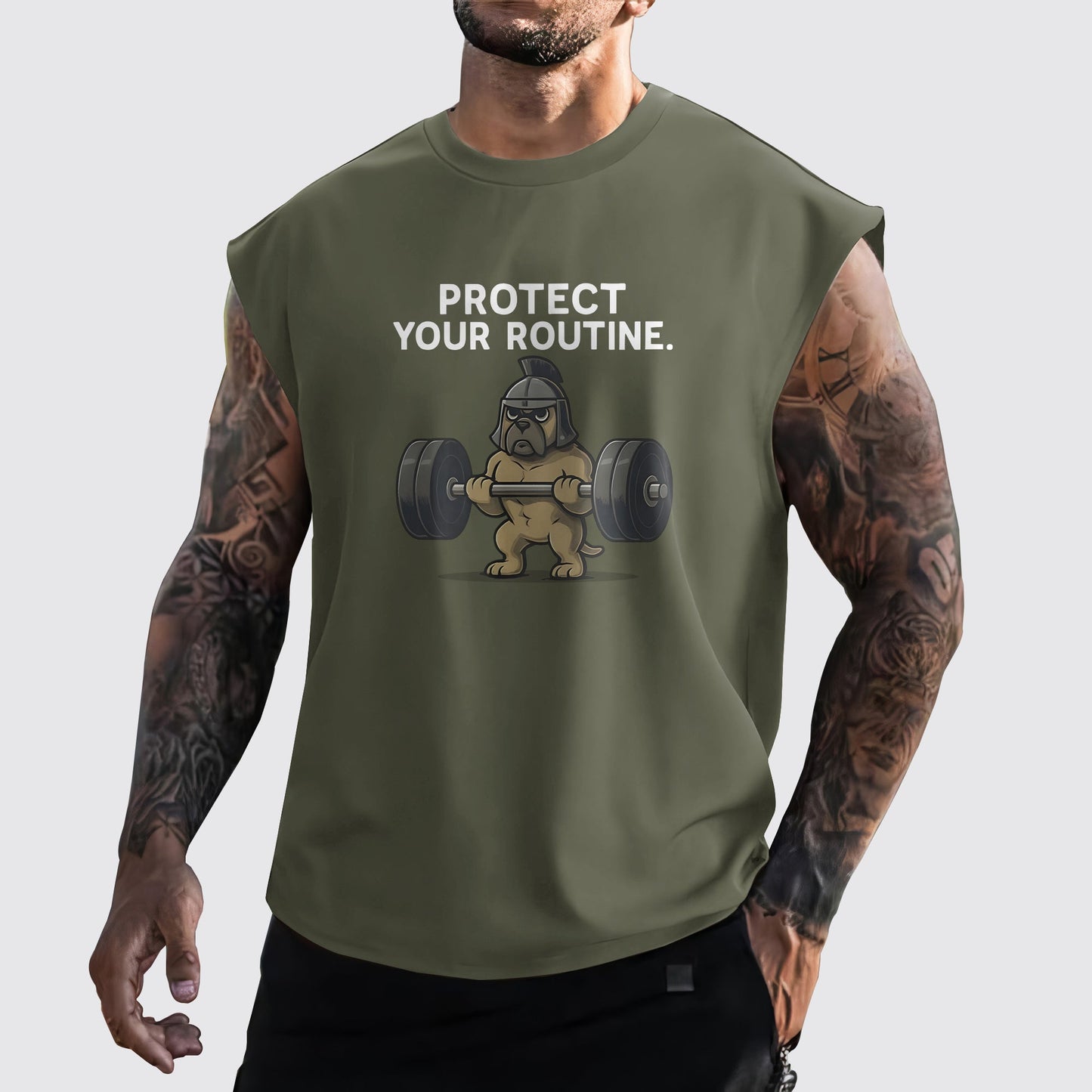 MuscleMax Cut-Off Tank- AA07307