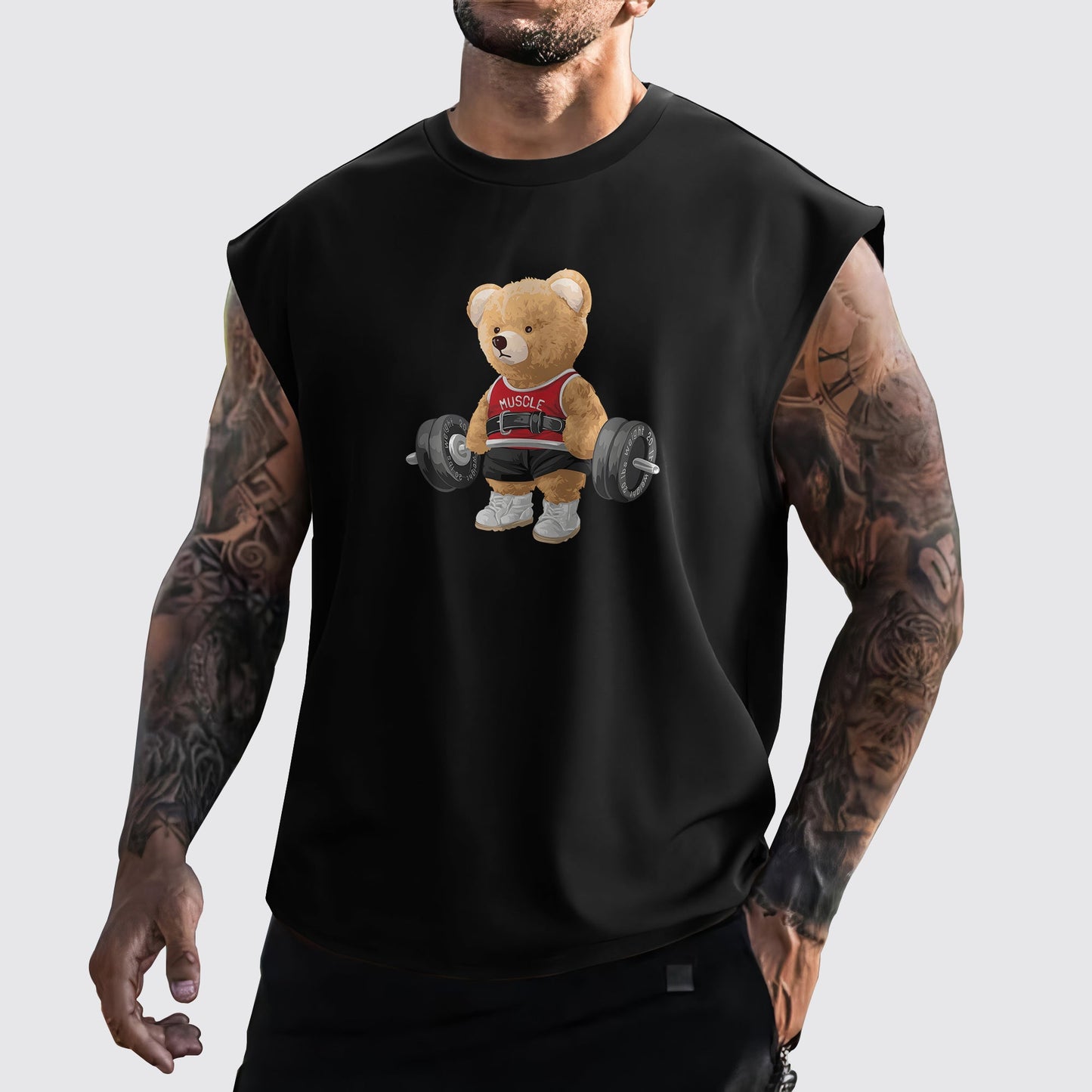 MuscleMax Cut-Off Tank- AA07329