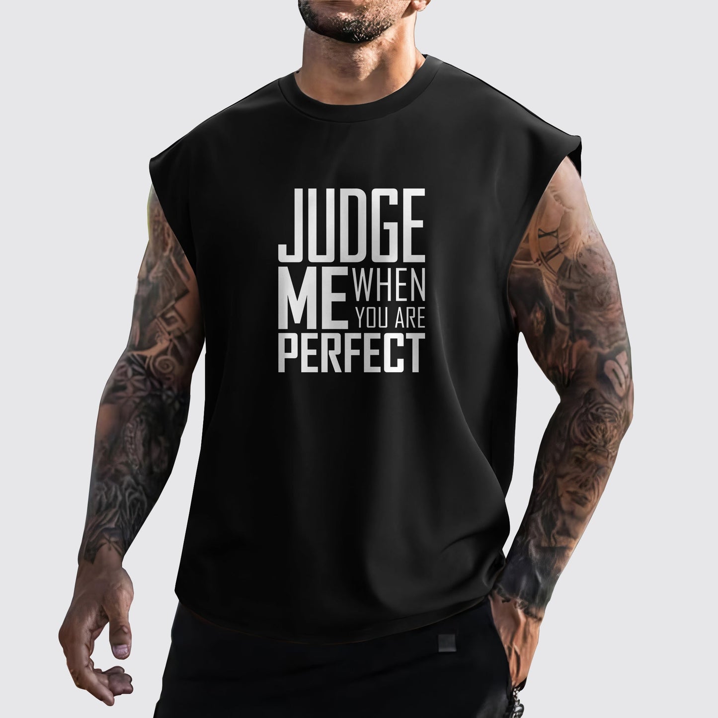 MuscleMax Cut-Off Tank- AA07342