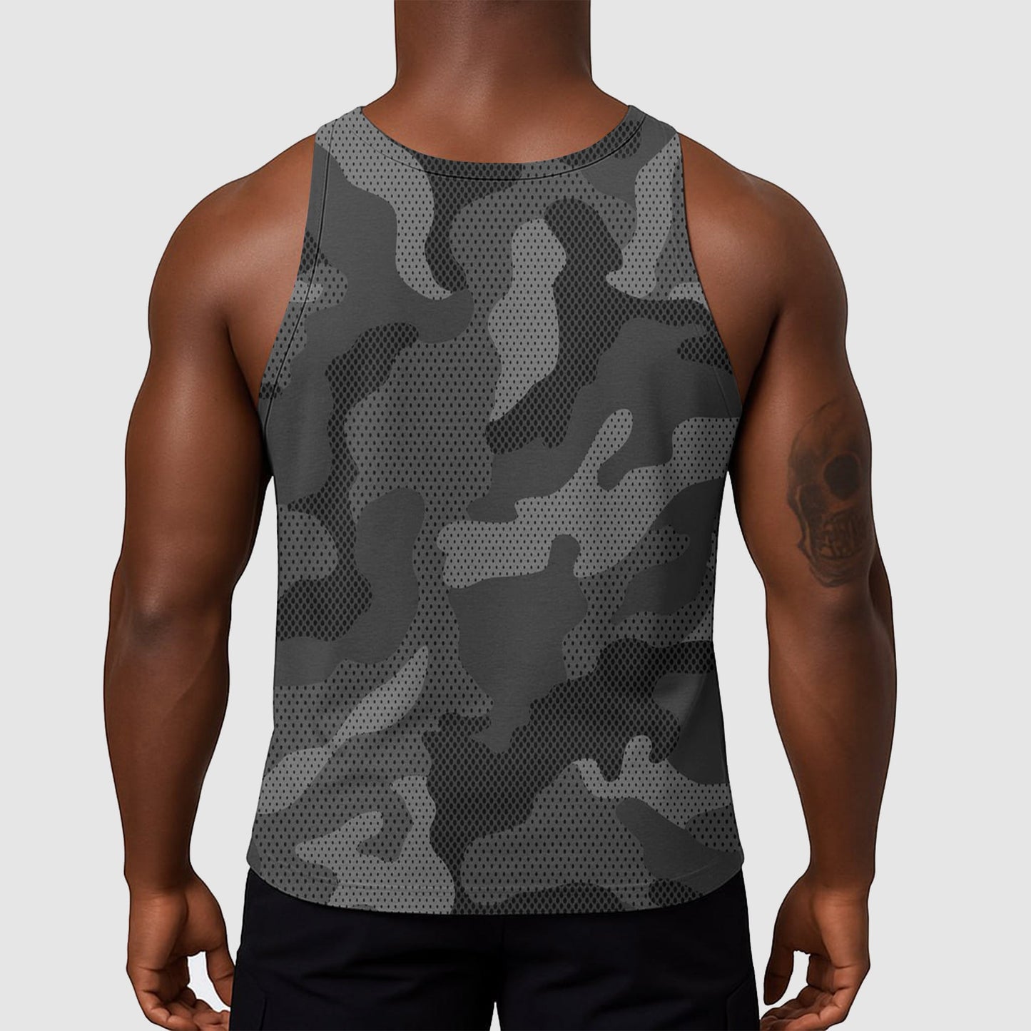 StealthFlex Camo Tank Top- Performance Fit for Bodybuilders- AA07459