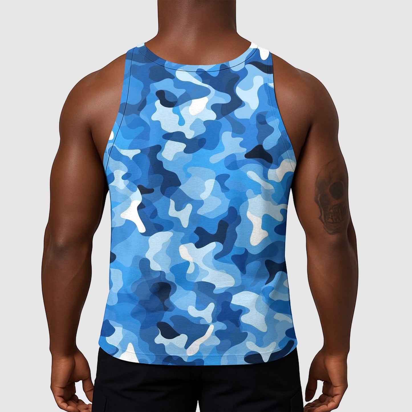 StealthFlex Camo Tank Top- Performance Fit for Bodybuilders- AA07461