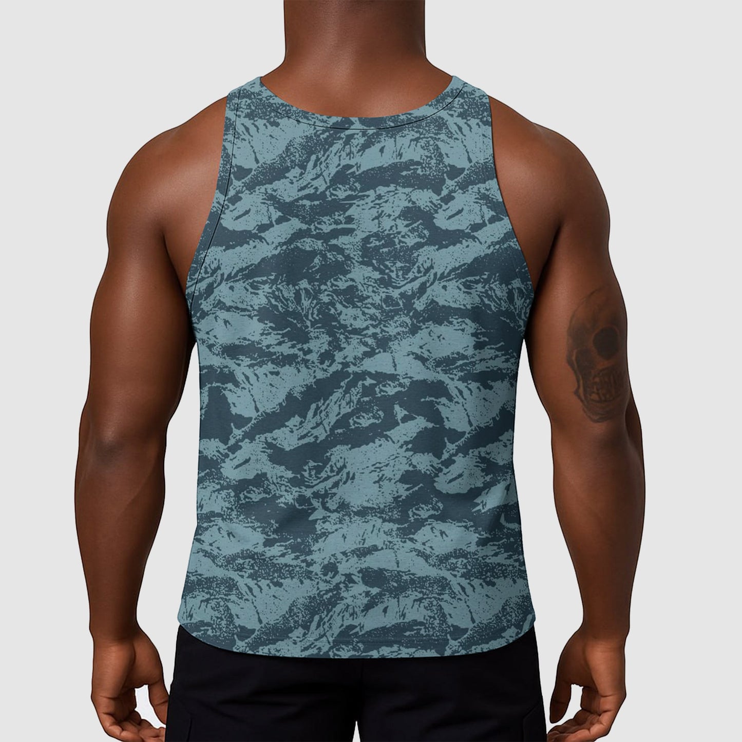 StealthFlex Camo Tank Top- Performance Fit for Bodybuilders- AA07469