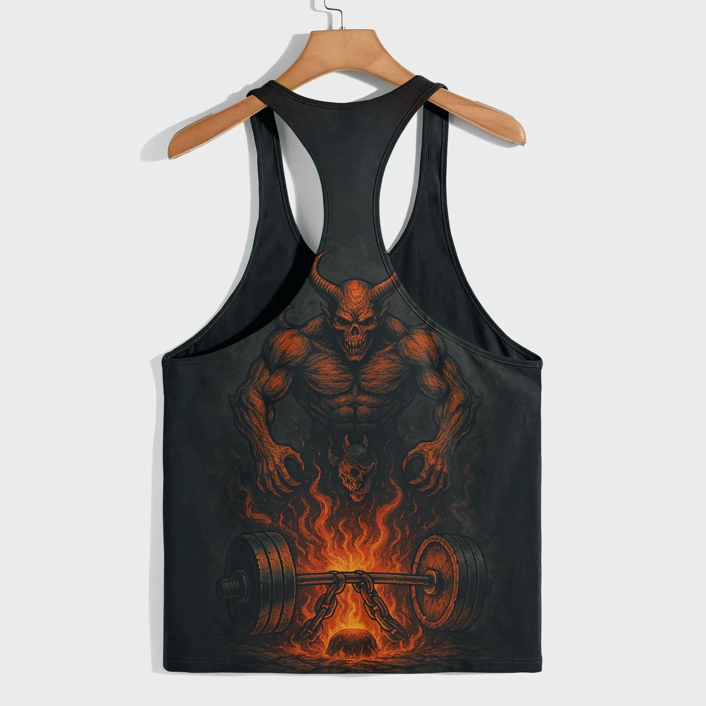 Skull 3D Racerback Tank Top- AA07567