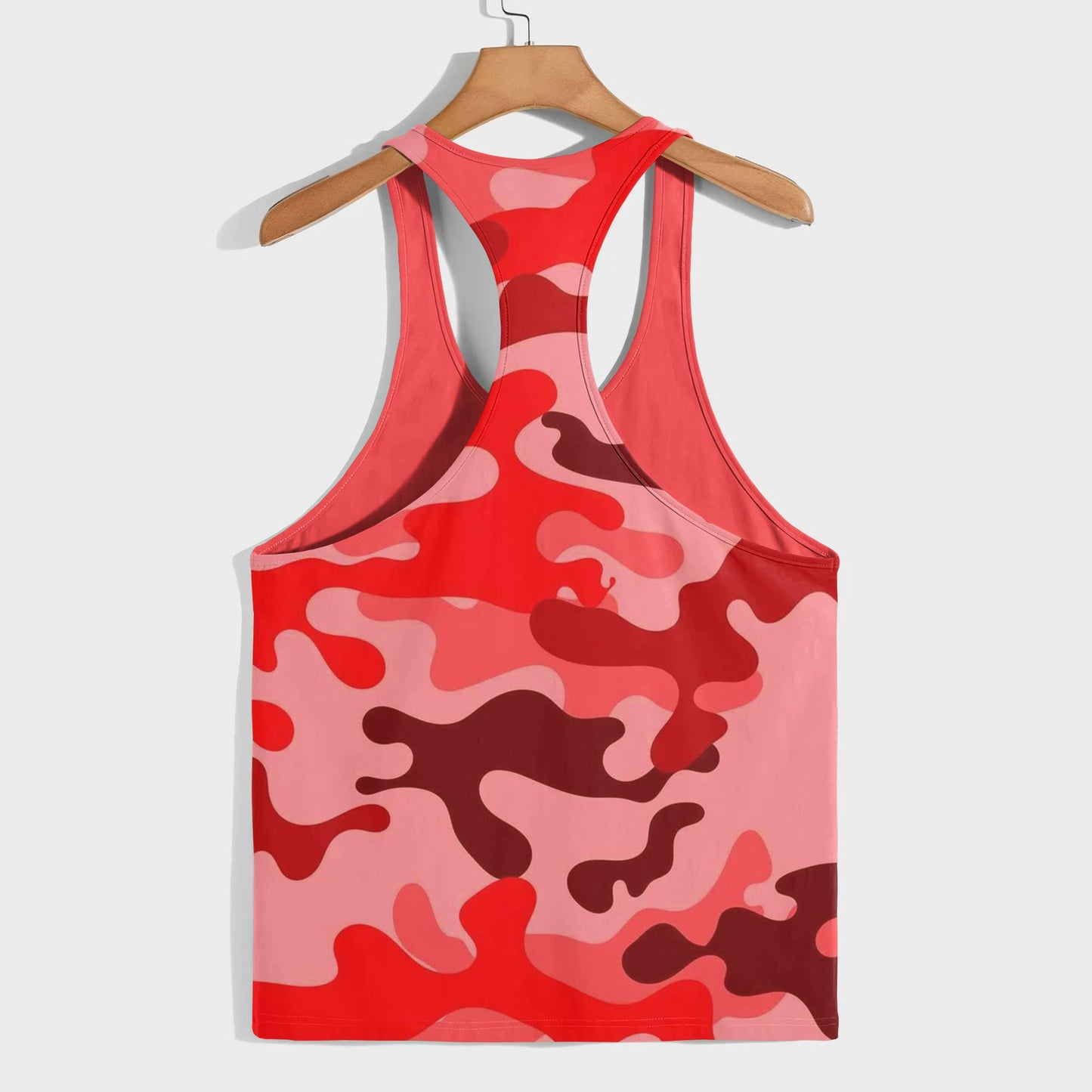 Camo Racerback Tank Top – Tactical Strength for Bodybuilders- AA07594