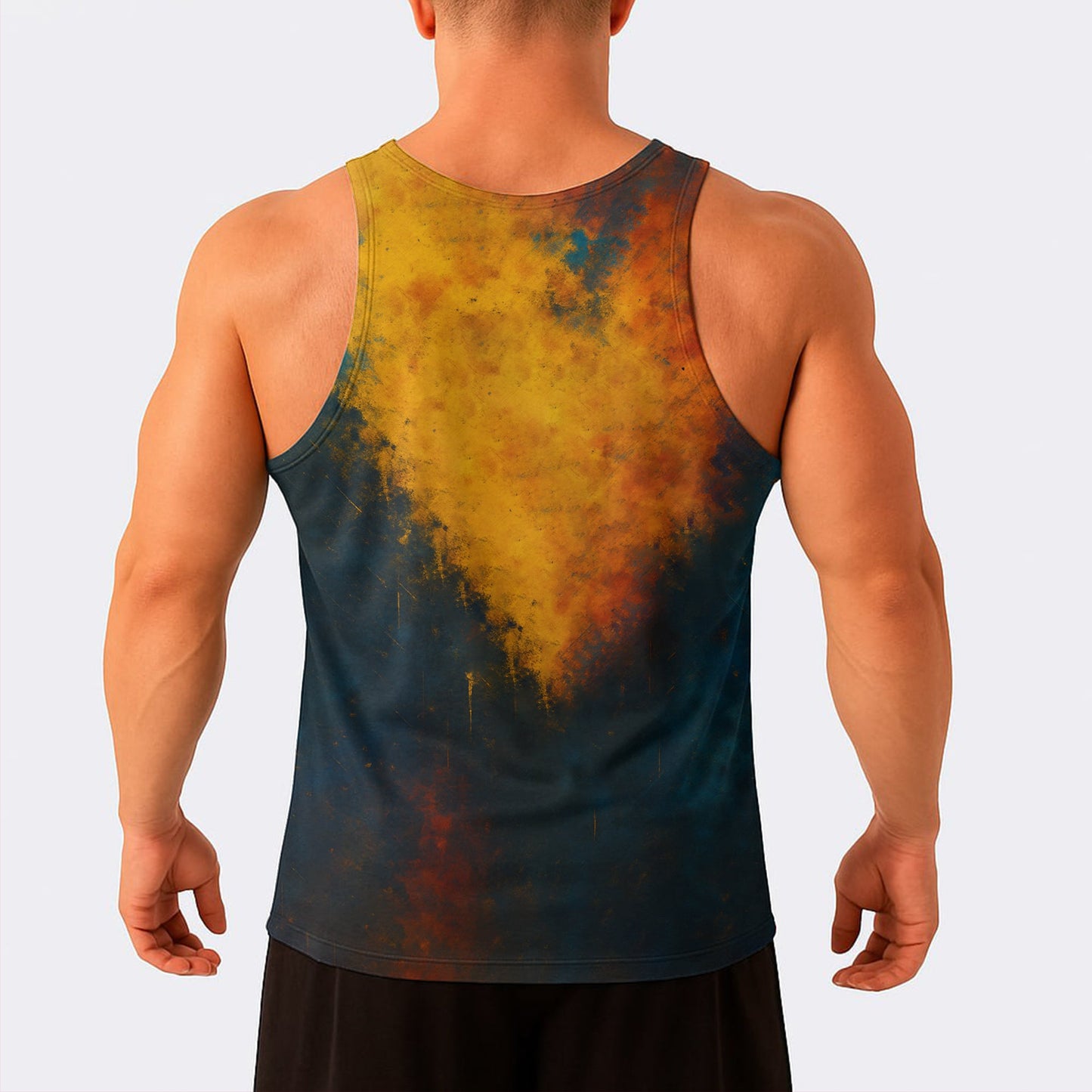 Skull Power Training Tank Top for Men- AA07887