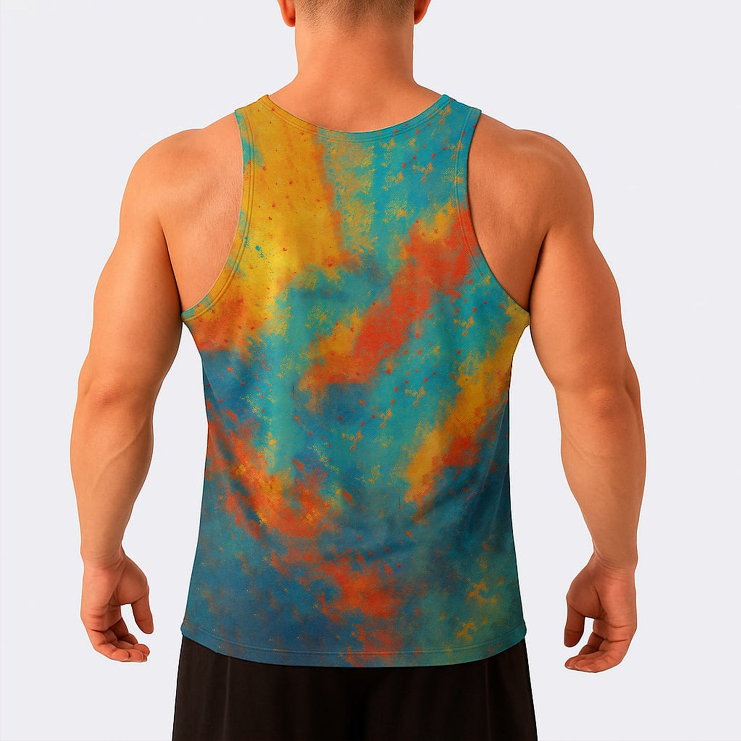 Skull Power Training Tank Top for Men- AA07889