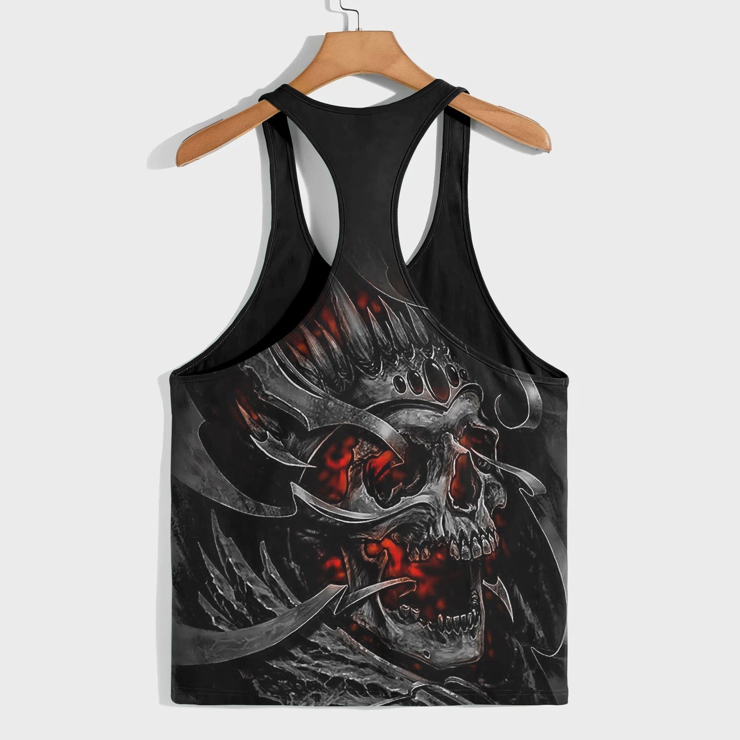 Skull 3D Racerback Tank Top- AA08541