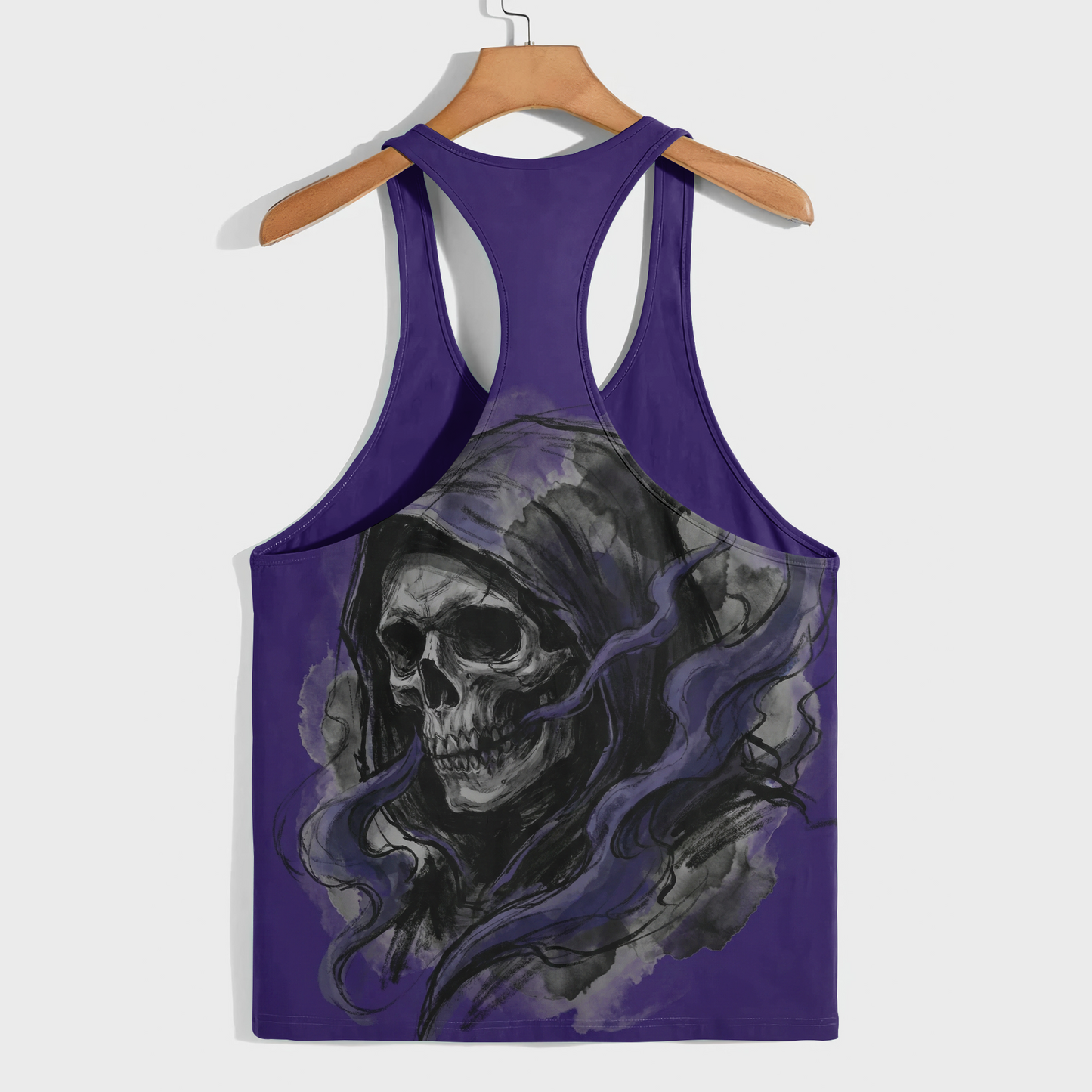 Skull 3D Racerback Tank Top- AA08650
