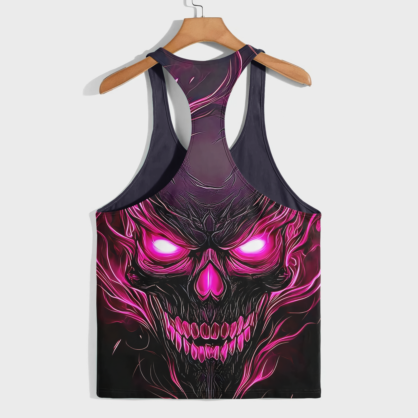 Skull 3D Racerback Tank Top- AA08696