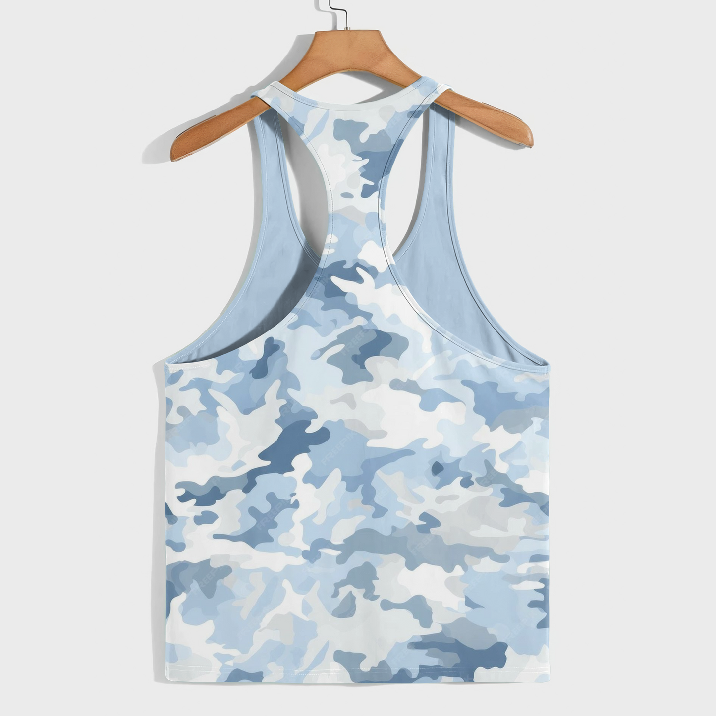 Camo Racerback Tank Top – Tactical Strength for Bodybuilders- AA08857