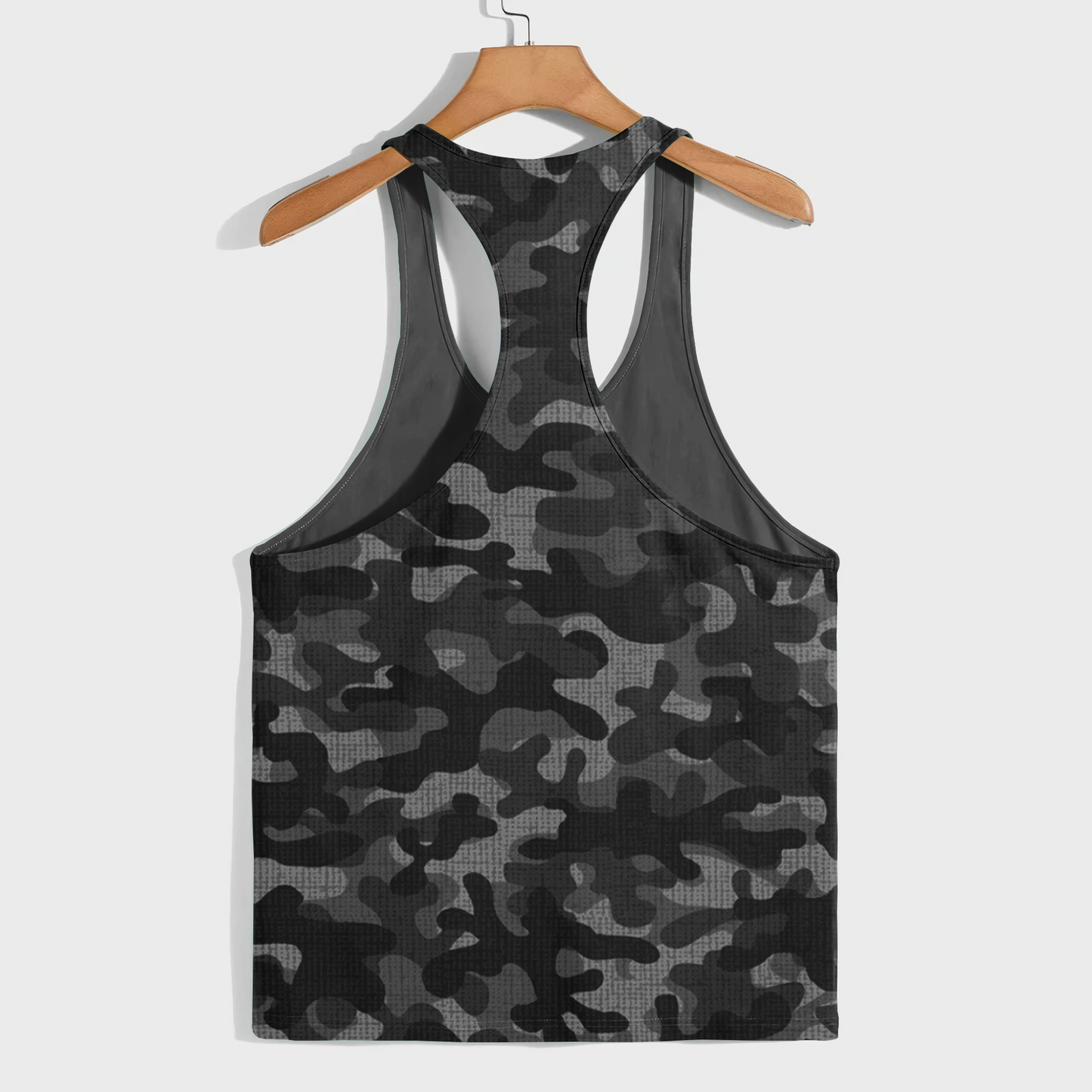 Camo Racerback Tank Top – Tactical Strength for Bodybuilders- AA08863
