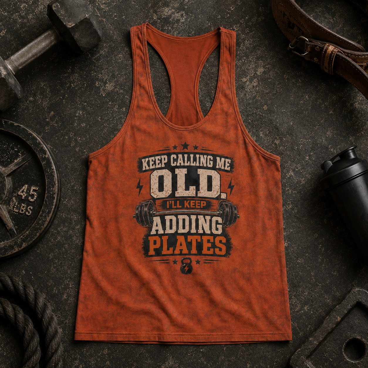 Bodybuilding Racerback Tank Top- TT03270