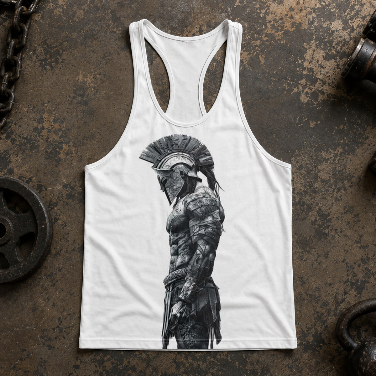 Warrior Spirit 3D Racerback Tank Top- TT01723