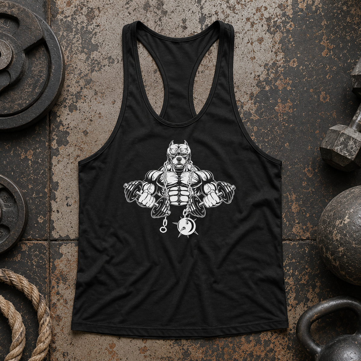Customizable Bodybuilding Racerback Tank Top- TT01606