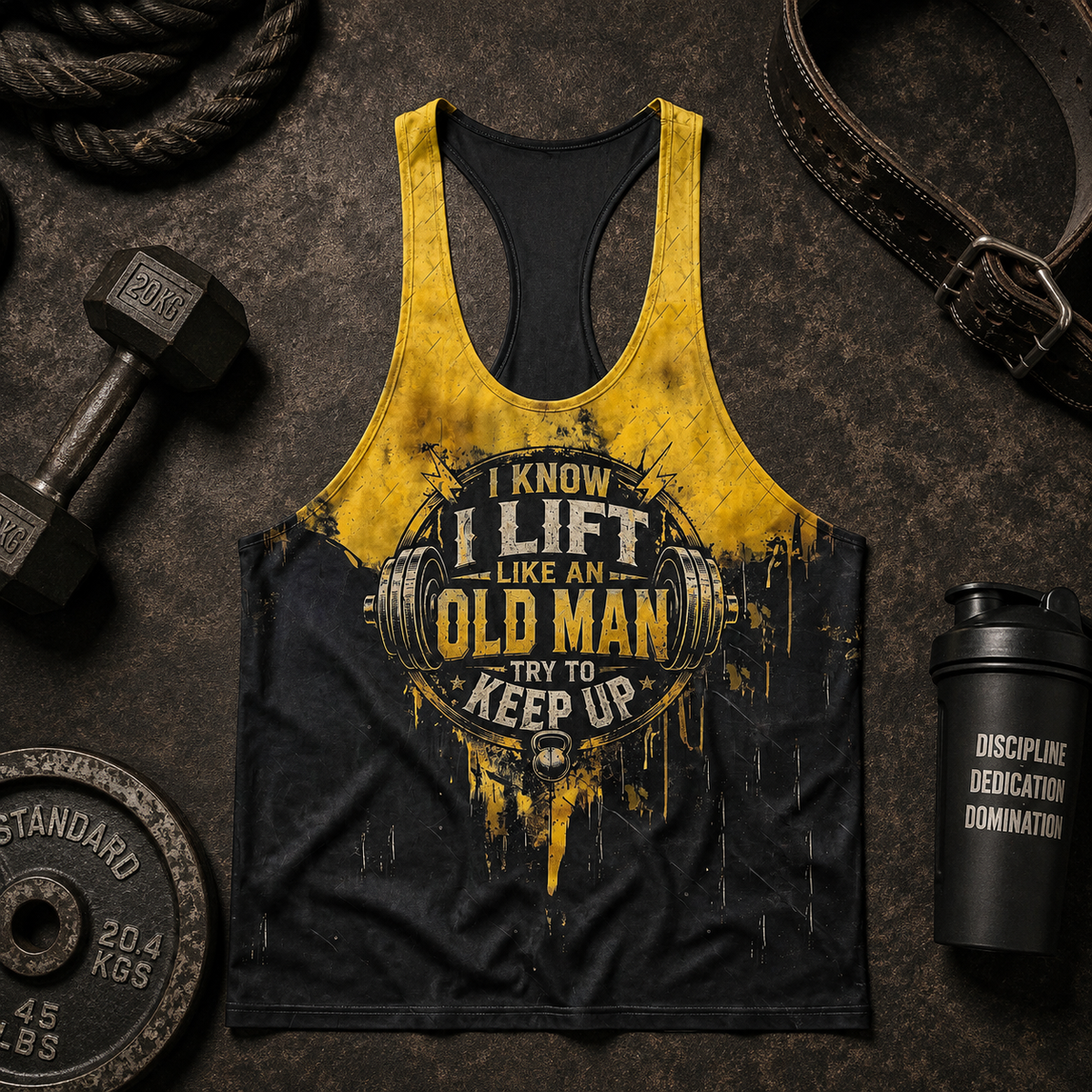 Bodybuilding Racerback Tank Top- TT03255