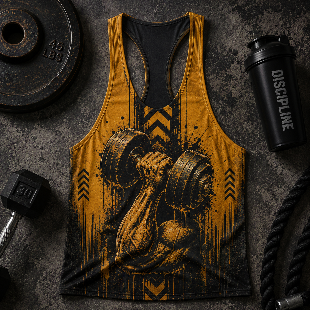 Bodybuilding Racerback Tank Top- TT03222