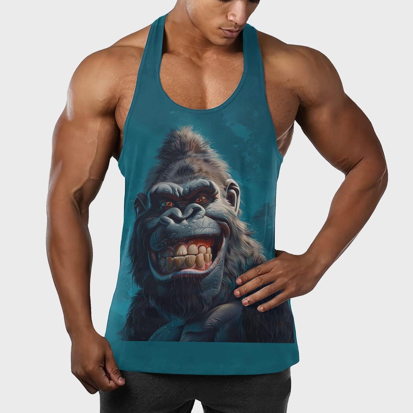 Customizable Savage Power Series Racerback Tank Top- TT01444