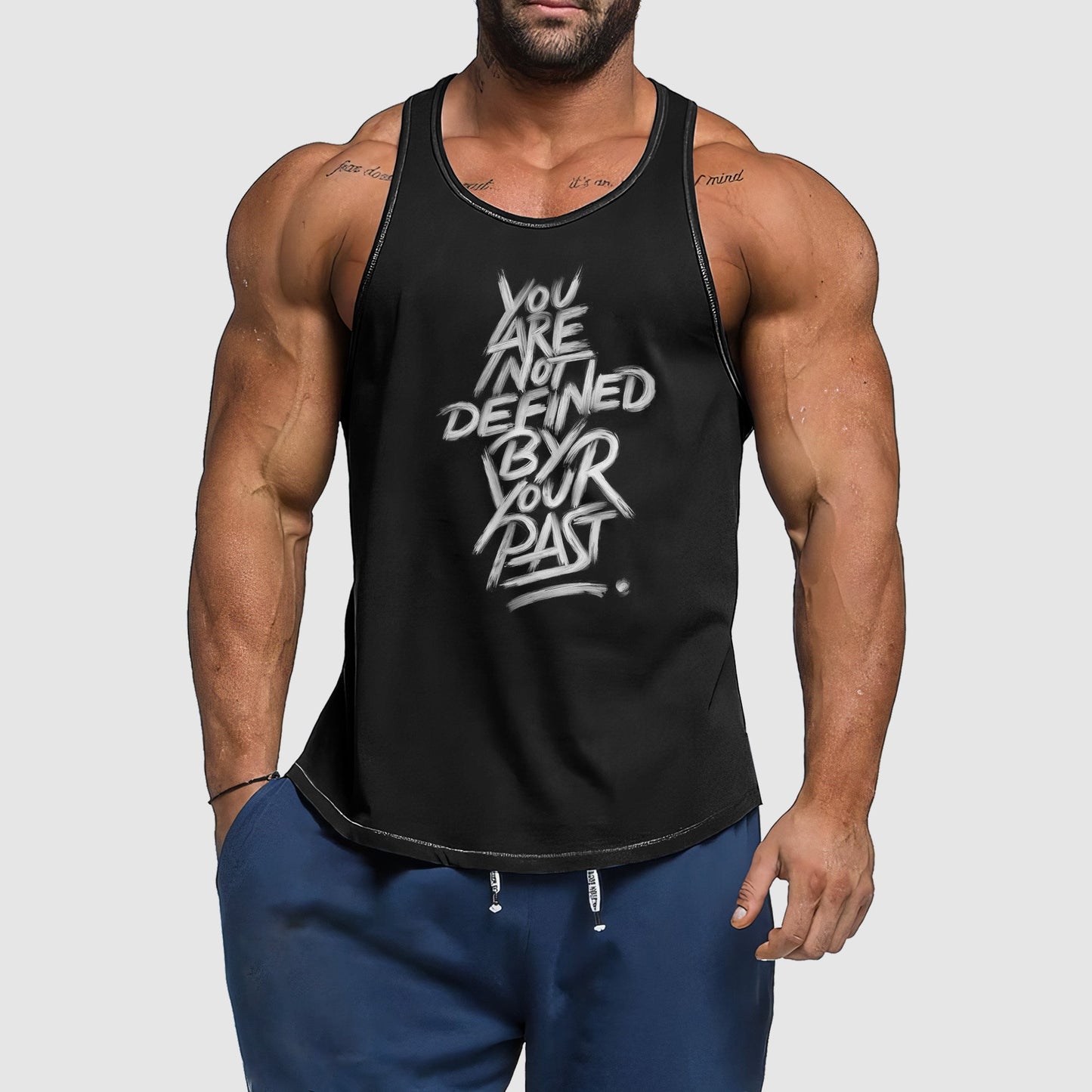 Ultimate Gym Tank Top for Men: Stay Cool and Comfy During Intense Workouts- TT02021