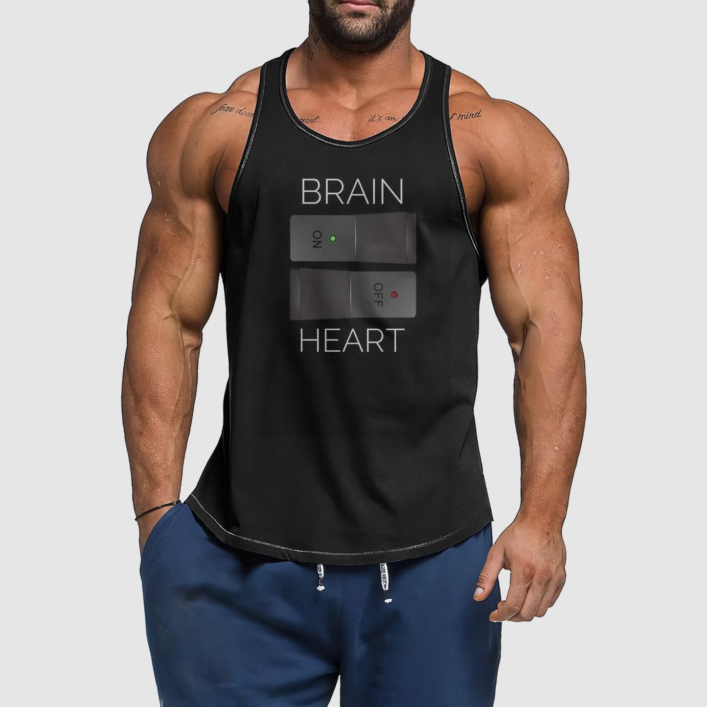 Ultimate Gym Tank Top for Men: Stay Cool and Comfy During Intense Workouts- TT02060