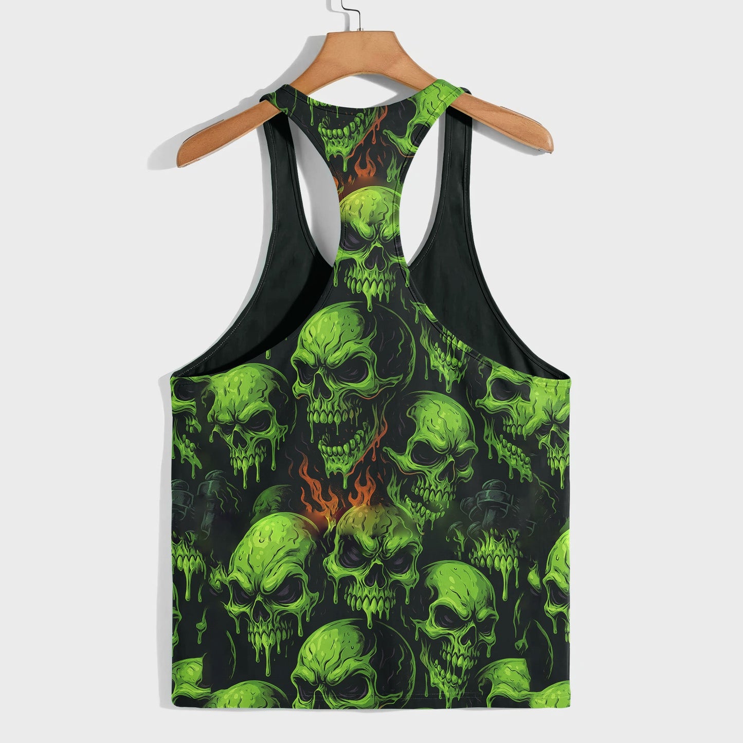 Skull 3D Racerback Tank Top- TT02470