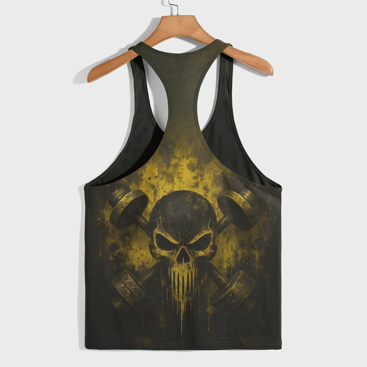 Skull 3D Racerback Tank Top- TT02687