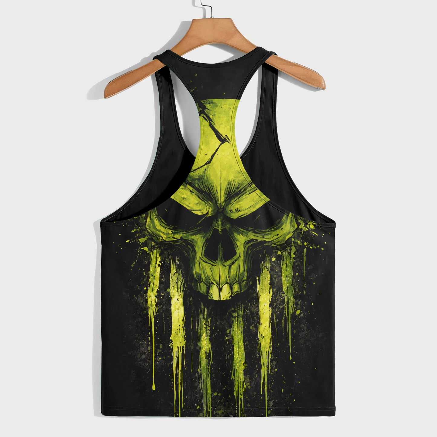 Skull 3D Racerback Tank Top- TT03155