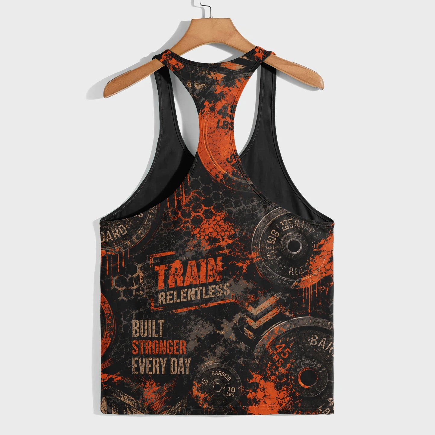 Camo Racerback Tank Top – Tactical Strength for Bodybuilders- TT03210