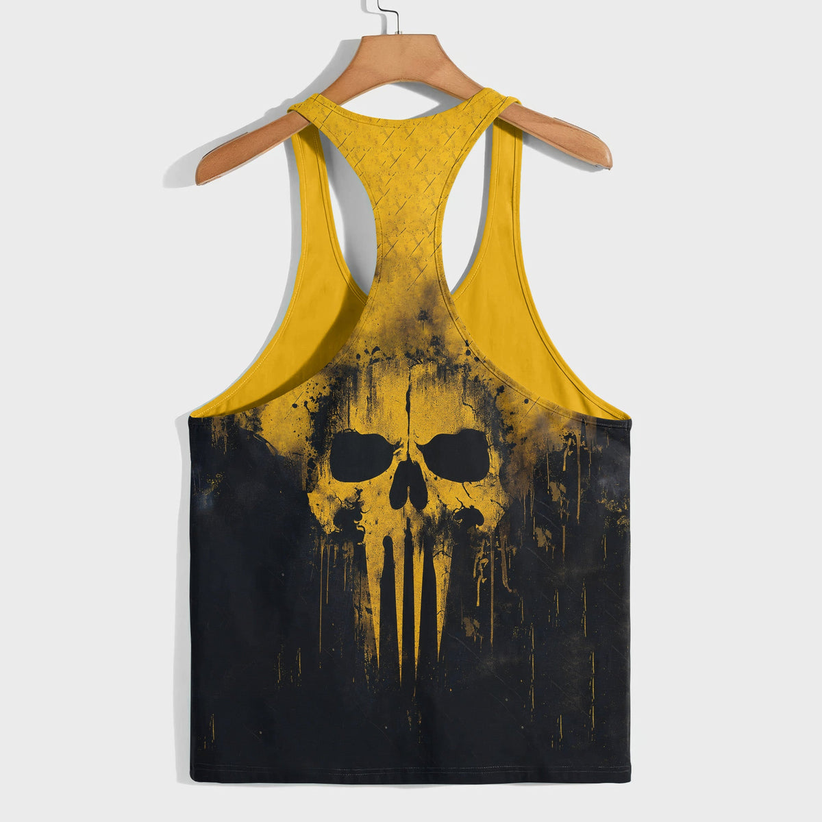 Skull 3D Racerback Tank Top- TT03244