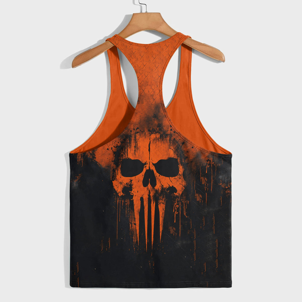 Skull 3D Racerback Tank Top- TT03245