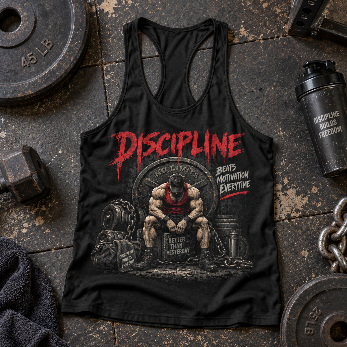 Bodybuilding Racerback Tank Top- TT03294