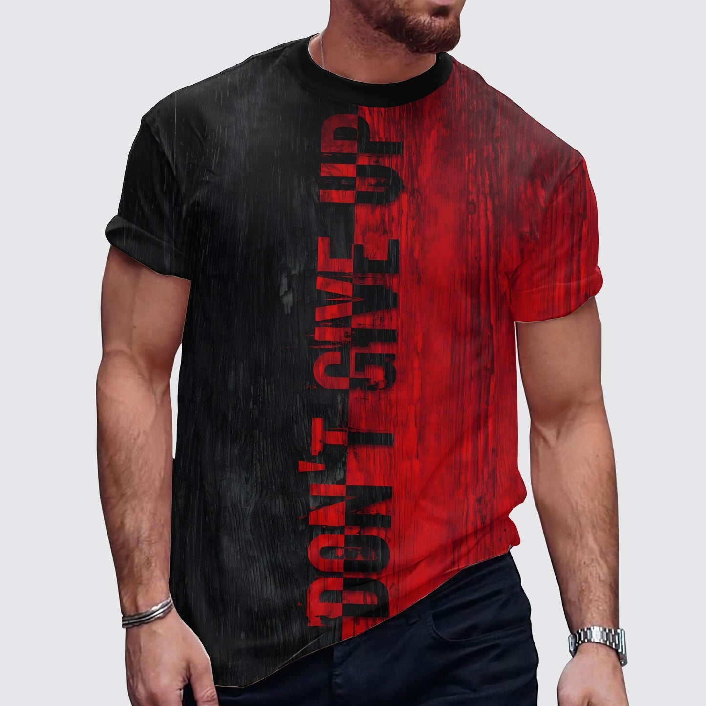 Ultimate Gym T-shirt for Men: Stay Cool and Comfy During Intense Workouts- AA00690