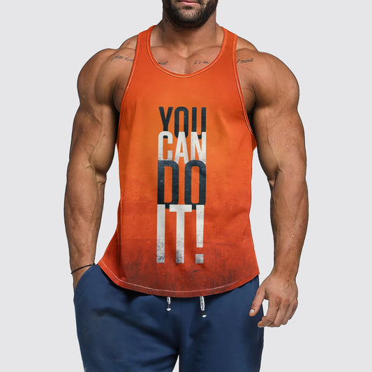 Ultimate Gym Tank Top for Men: Stay Cool and Comfy During Intense Workouts- AA00850