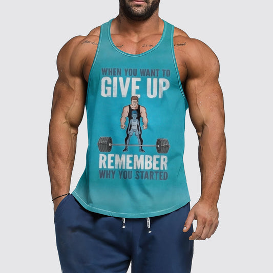 Ultimate Gym Tank Top for Men: Stay Cool and Comfy During Intense Workouts- AA00859