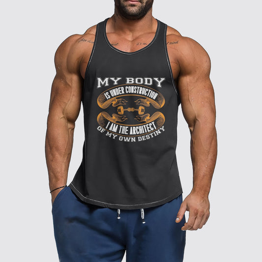 Ultimate Gym Tank Top for Men: Stay Cool and Comfy During Intense Workouts- AA01368