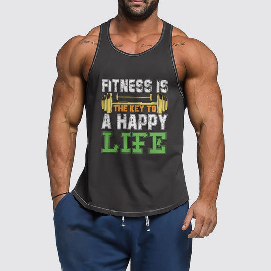 Ultimate Gym Tank Top for Men: Stay Cool and Comfy During Intense Workouts- AA01380