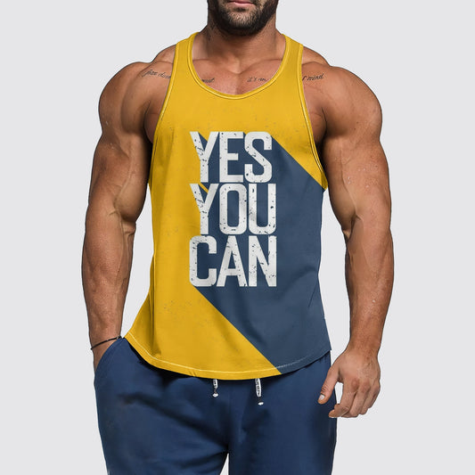 Ultimate Gym Tank Top for Men: Stay Cool and Comfy During Intense Workouts- AA01398