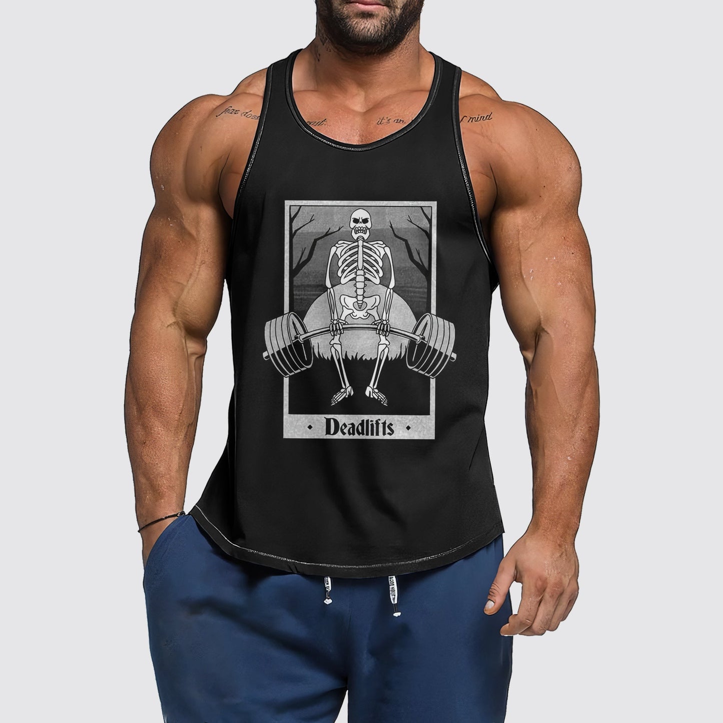 Ultimate Gym Tank Top for Men: Stay Cool and Comfy During Intense Workouts- AA01405