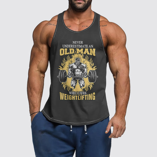 Ultimate Gym Tank Top for Men: Stay Cool and Comfy During Intense Workouts- AA01414