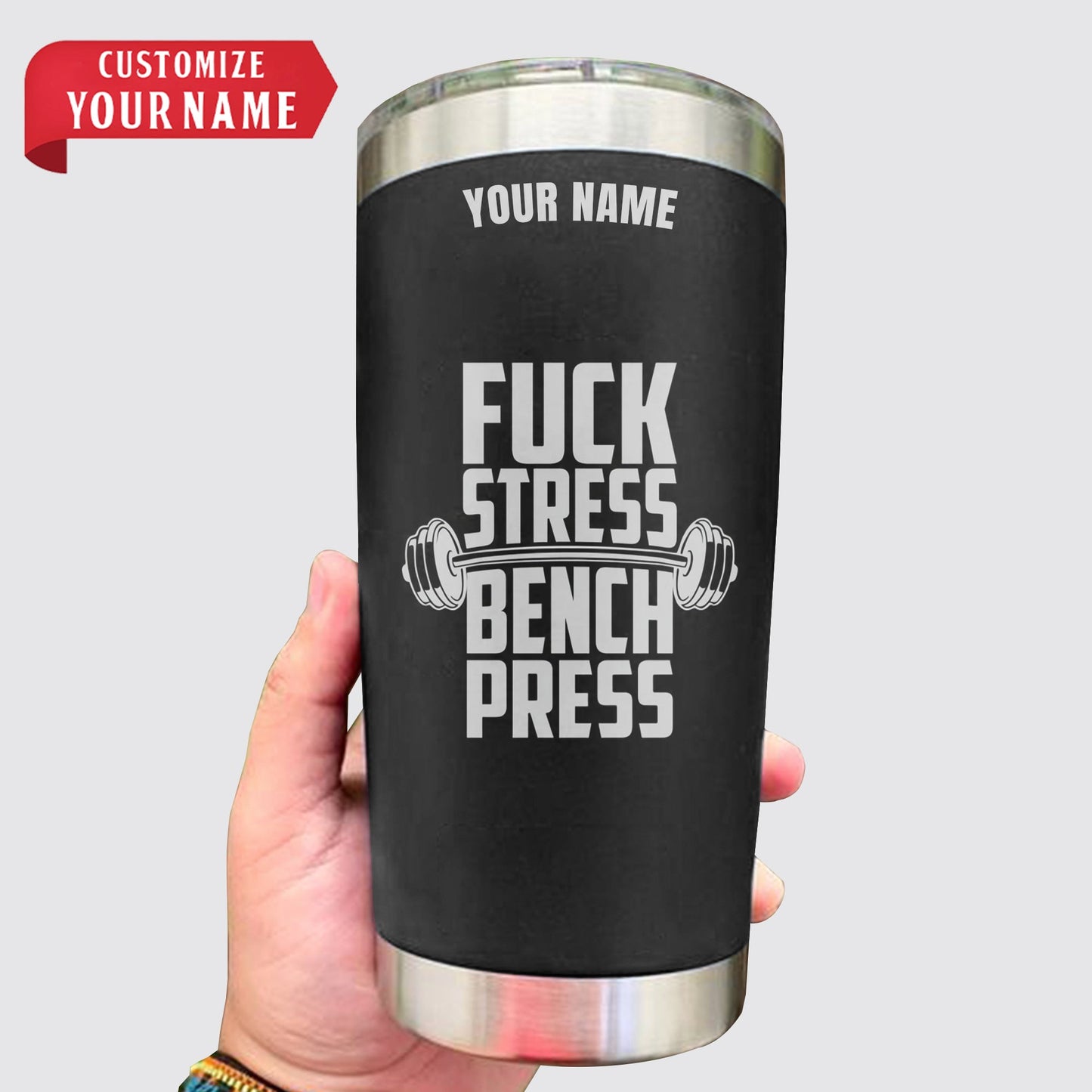 Personalized GymPro Tumblers: Hydration On-the-Go!- AA01484