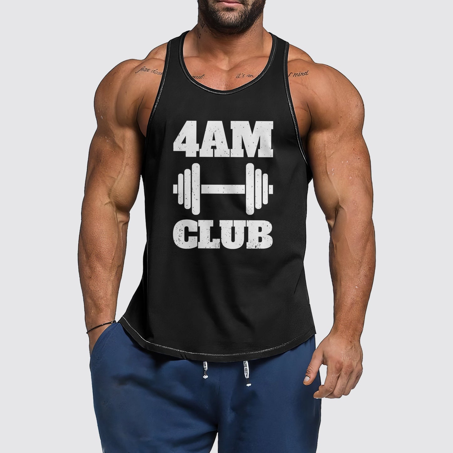 Ultimate Gym Tank Top for Men: Stay Cool and Comfy During Intense Workouts- AA01688